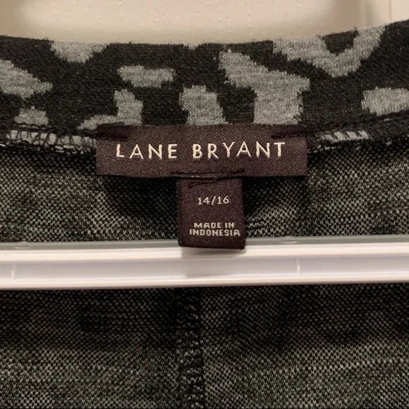 Lane Bryant Belted Animal Print Tunic - Size 14/16 - Picture 8 of 10